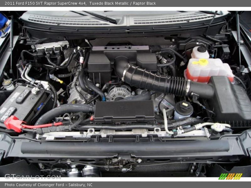  2011 F150 SVT Raptor SuperCrew 4x4 Engine - 6.2 Liter SOHC 16-Valve VVT V8