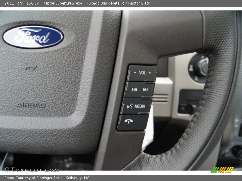 Controls of 2011 F150 SVT Raptor SuperCrew 4x4