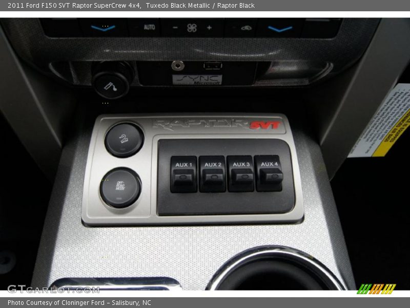 Controls of 2011 F150 SVT Raptor SuperCrew 4x4