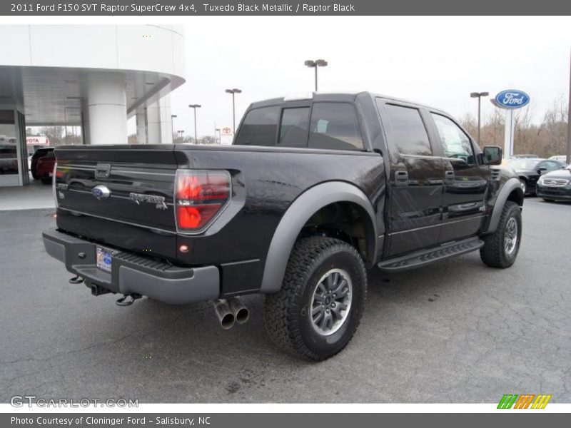  2011 F150 SVT Raptor SuperCrew 4x4 Tuxedo Black Metallic