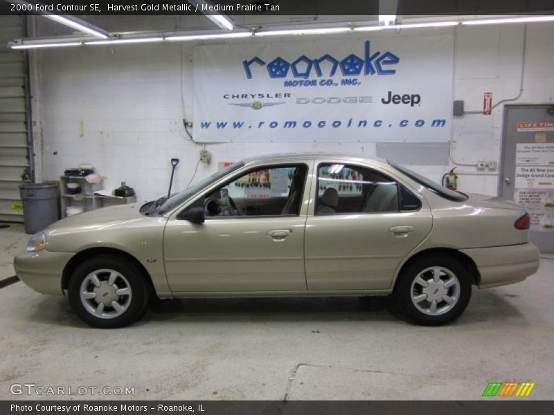 Harvest Gold Metallic / Medium Prairie Tan 2000 Ford Contour SE