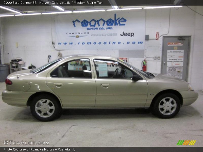 Harvest Gold Metallic / Medium Prairie Tan 2000 Ford Contour SE