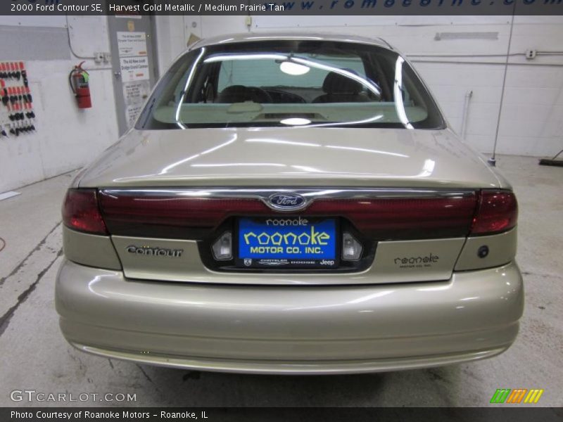 Harvest Gold Metallic / Medium Prairie Tan 2000 Ford Contour SE