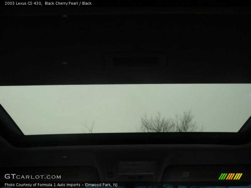 Black Cherry Pearl / Black 2003 Lexus GS 430