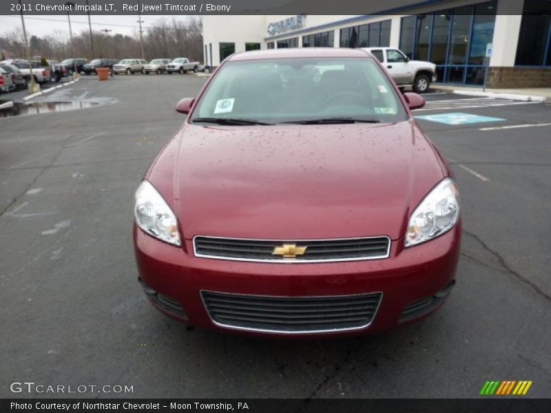 Red Jewel Tintcoat / Ebony 2011 Chevrolet Impala LT