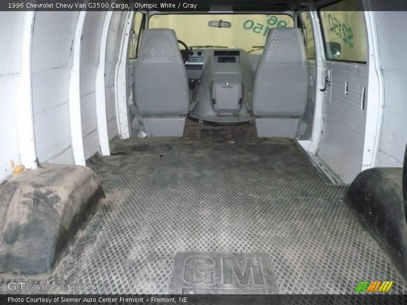 Olympic White / Gray 1996 Chevrolet Chevy Van G3500 Cargo