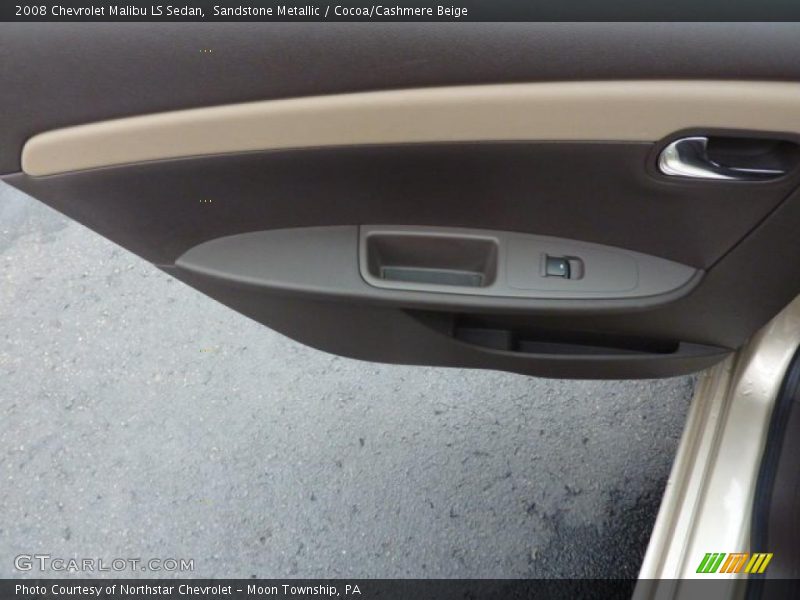 Sandstone Metallic / Cocoa/Cashmere Beige 2008 Chevrolet Malibu LS Sedan