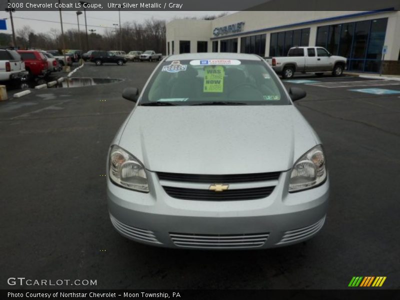 Ultra Silver Metallic / Gray 2008 Chevrolet Cobalt LS Coupe