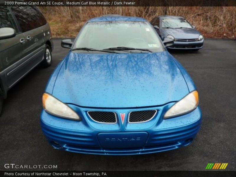  2000 Grand Am SE Coupe Medium Gulf Blue Metallic