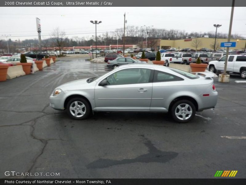 Ultra Silver Metallic / Gray 2008 Chevrolet Cobalt LS Coupe