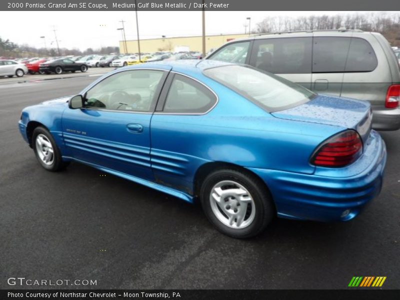  2000 Grand Am SE Coupe Medium Gulf Blue Metallic