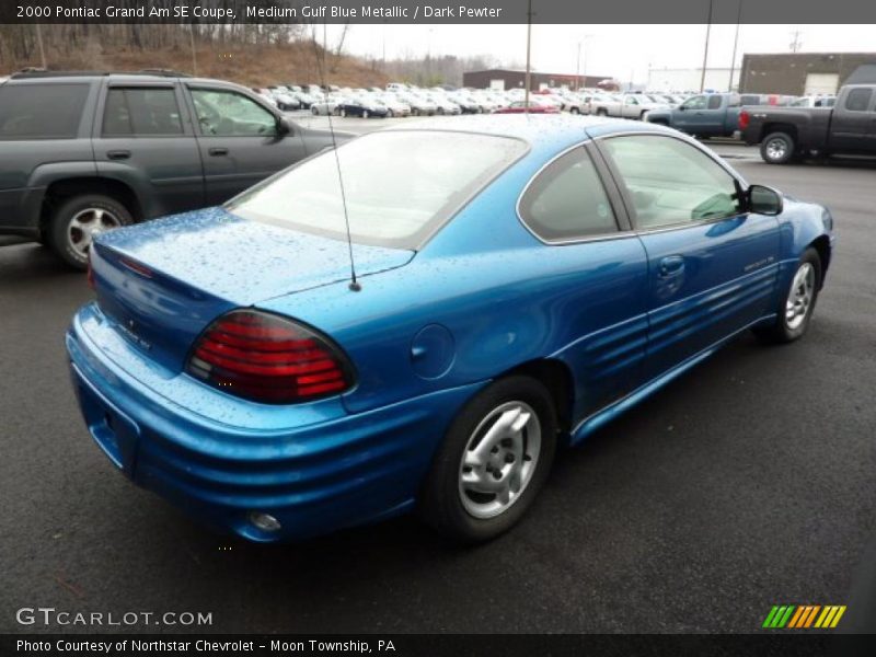  2000 Grand Am SE Coupe Medium Gulf Blue Metallic