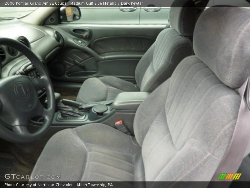  2000 Grand Am SE Coupe Dark Pewter Interior