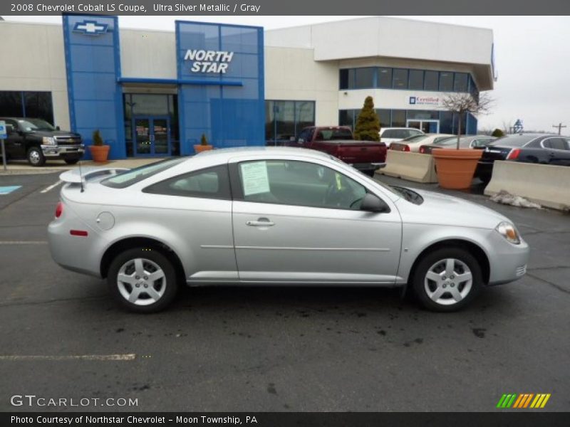 Ultra Silver Metallic / Gray 2008 Chevrolet Cobalt LS Coupe