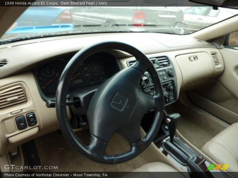 Dashboard of 1998 Accord EX Coupe