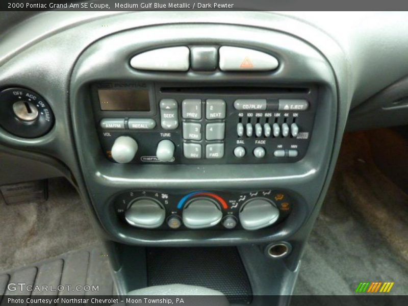 Controls of 2000 Grand Am SE Coupe