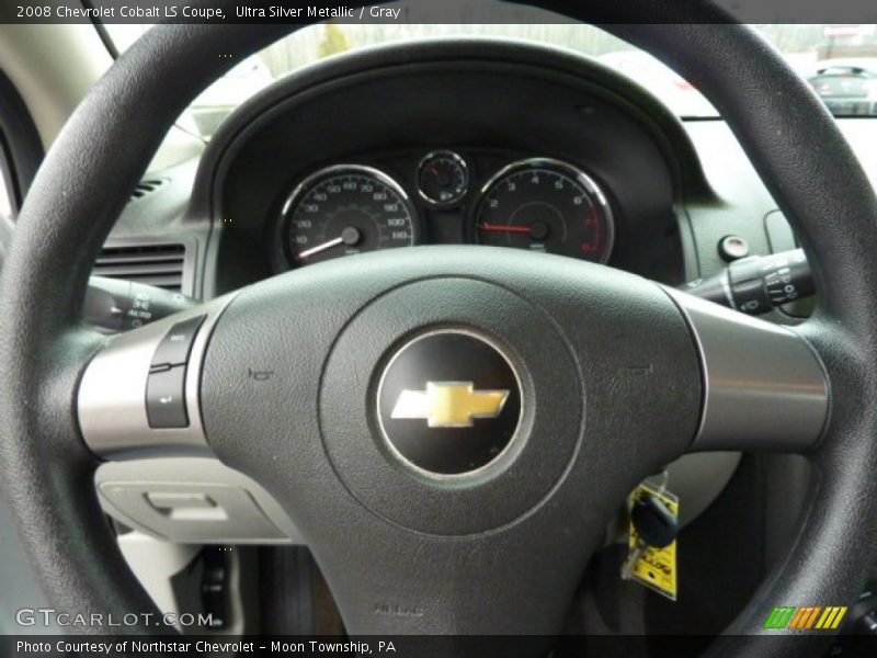 Ultra Silver Metallic / Gray 2008 Chevrolet Cobalt LS Coupe