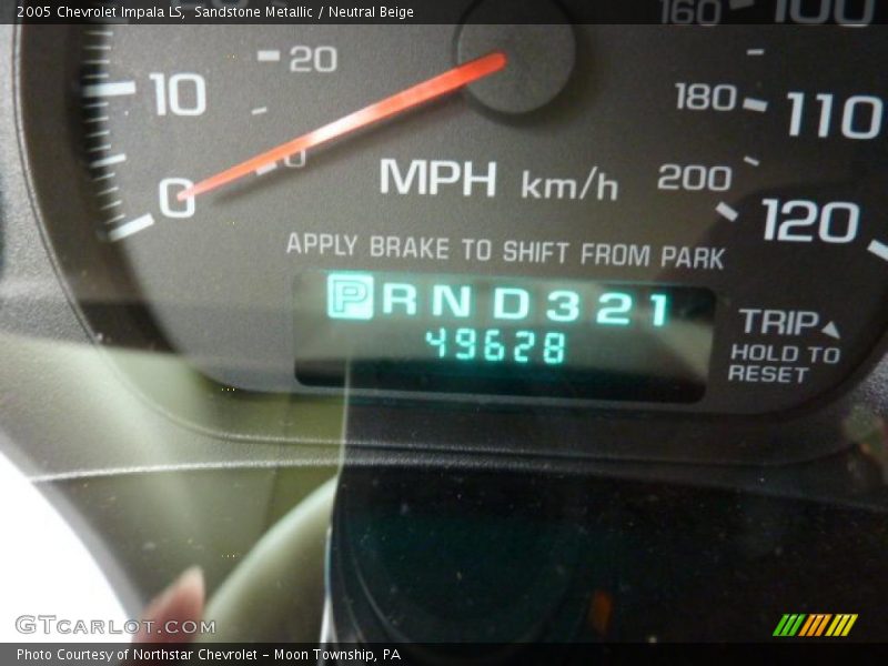 Sandstone Metallic / Neutral Beige 2005 Chevrolet Impala LS