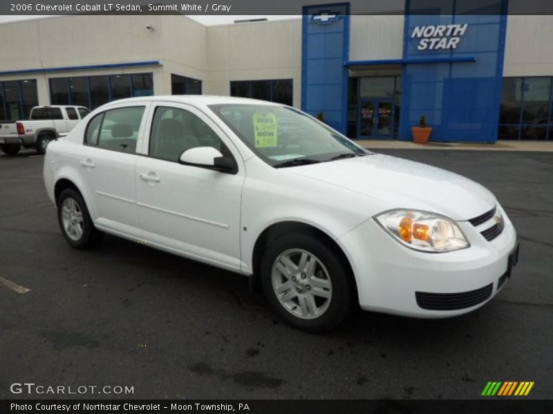 Summit White / Gray 2006 Chevrolet Cobalt LT Sedan