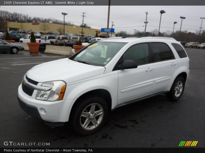 Summit White / Light Gray 2005 Chevrolet Equinox LT AWD