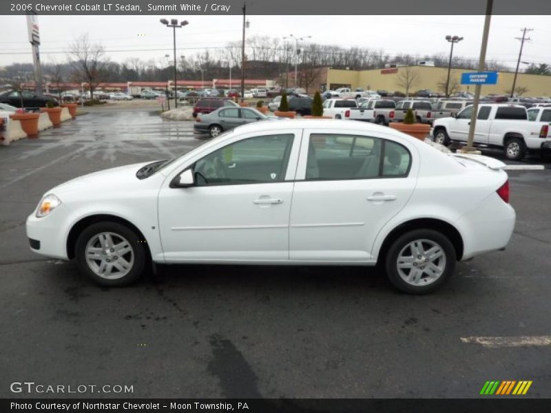 Summit White / Gray 2006 Chevrolet Cobalt LT Sedan