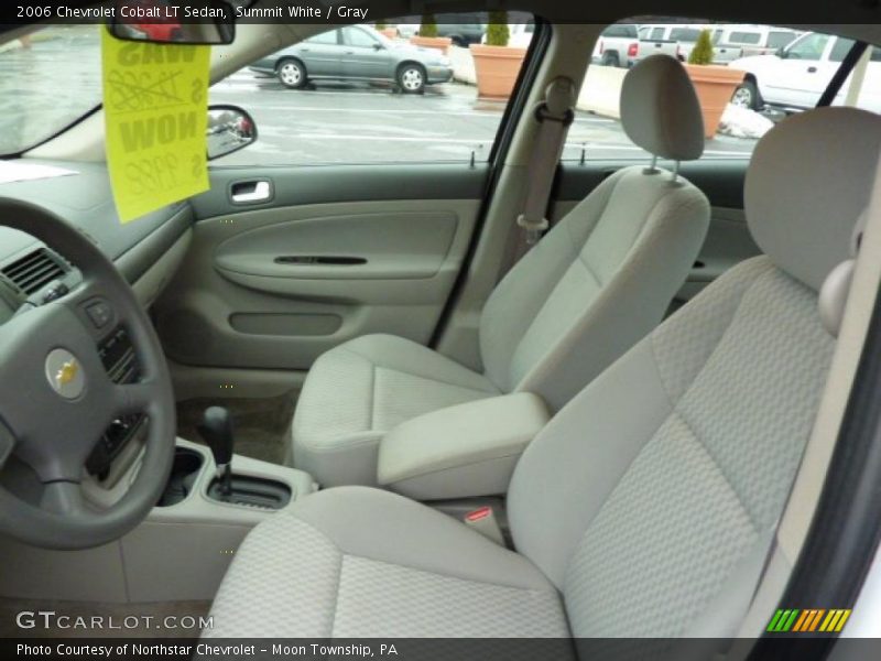 Summit White / Gray 2006 Chevrolet Cobalt LT Sedan