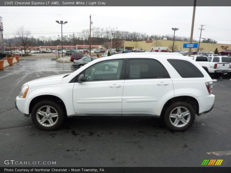 Summit White / Light Gray 2005 Chevrolet Equinox LT AWD