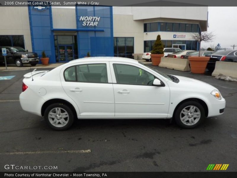 Summit White / Gray 2006 Chevrolet Cobalt LT Sedan