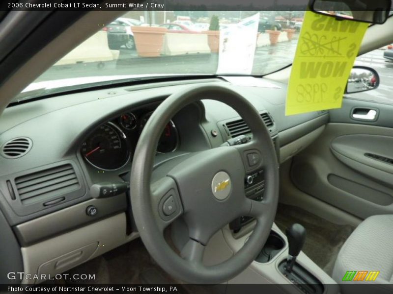 Summit White / Gray 2006 Chevrolet Cobalt LT Sedan