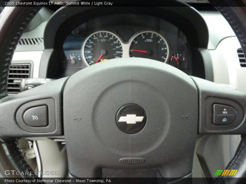 Summit White / Light Gray 2005 Chevrolet Equinox LT AWD