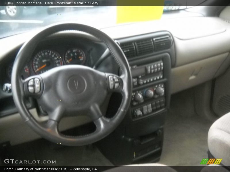 Dark Bronzemist Metallic / Gray 2004 Pontiac Montana