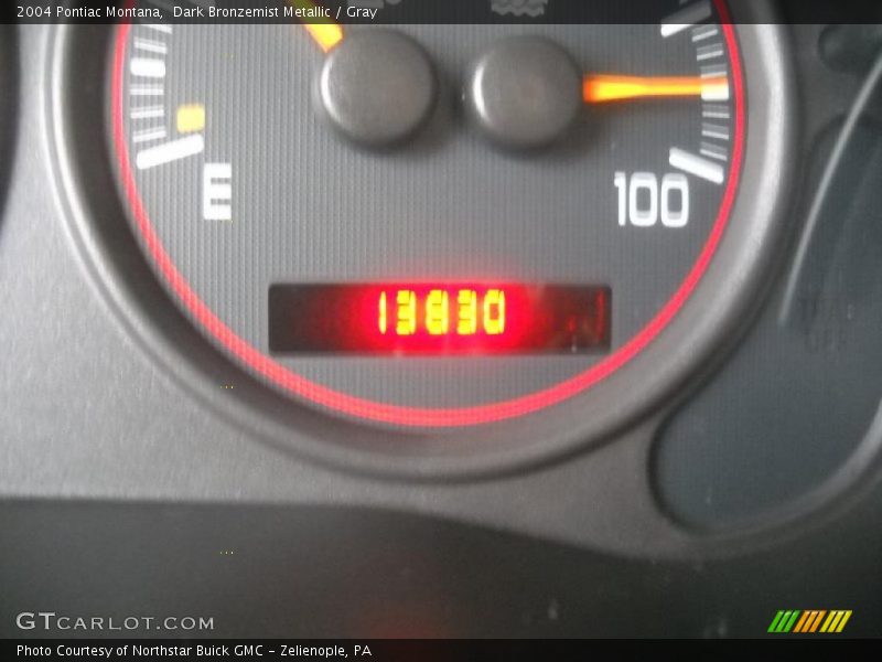 Dark Bronzemist Metallic / Gray 2004 Pontiac Montana