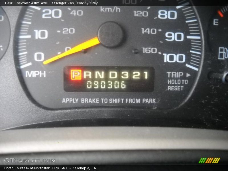 Black / Gray 1998 Chevrolet Astro AWD Passenger Van