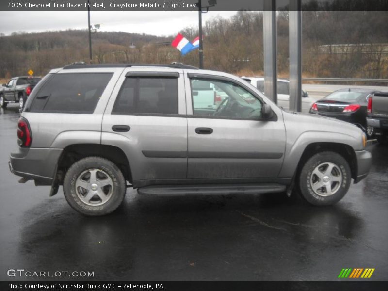 Graystone Metallic / Light Gray 2005 Chevrolet TrailBlazer LS 4x4