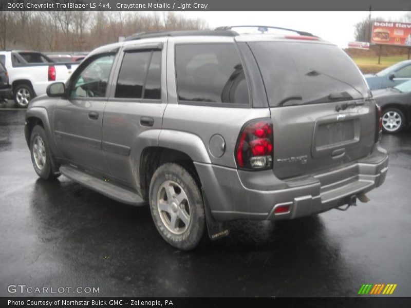 Graystone Metallic / Light Gray 2005 Chevrolet TrailBlazer LS 4x4