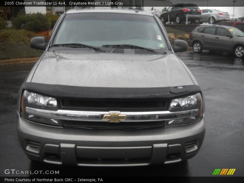 Graystone Metallic / Light Gray 2005 Chevrolet TrailBlazer LS 4x4