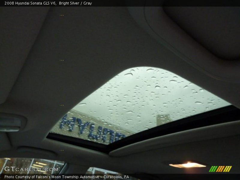 Bright Silver / Gray 2008 Hyundai Sonata GLS V6