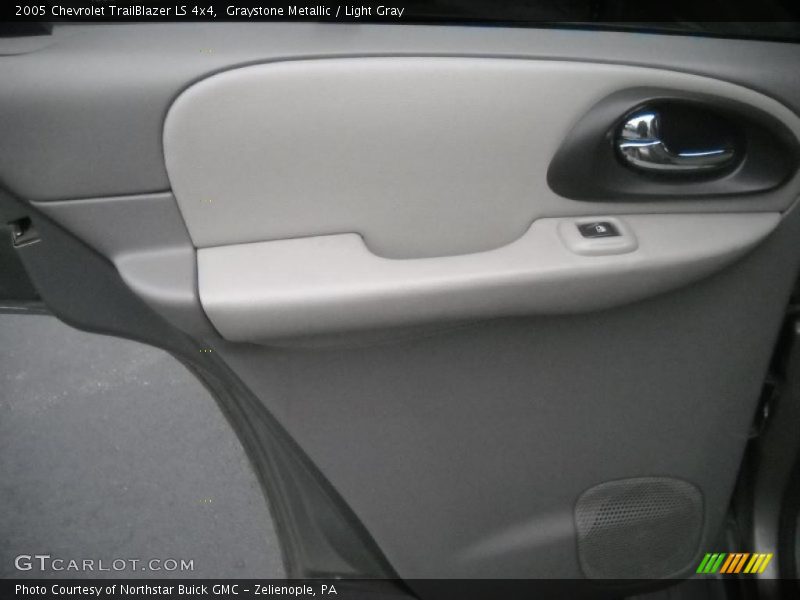 Graystone Metallic / Light Gray 2005 Chevrolet TrailBlazer LS 4x4