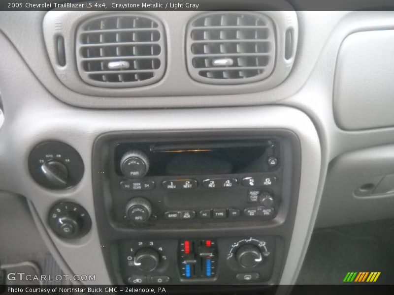 Graystone Metallic / Light Gray 2005 Chevrolet TrailBlazer LS 4x4