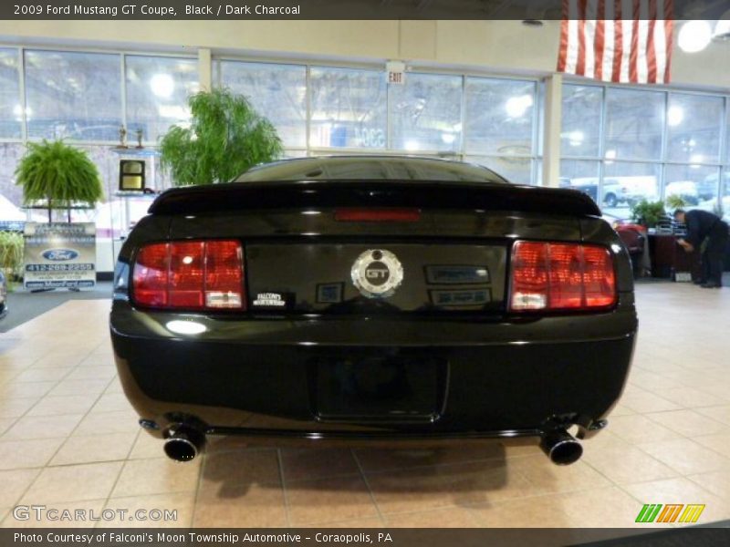 Black / Dark Charcoal 2009 Ford Mustang GT Coupe