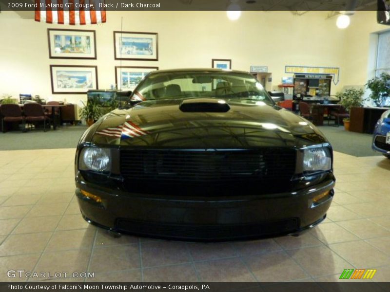 Black / Dark Charcoal 2009 Ford Mustang GT Coupe