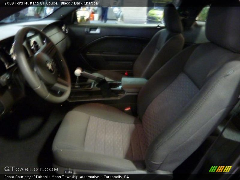 Black / Dark Charcoal 2009 Ford Mustang GT Coupe