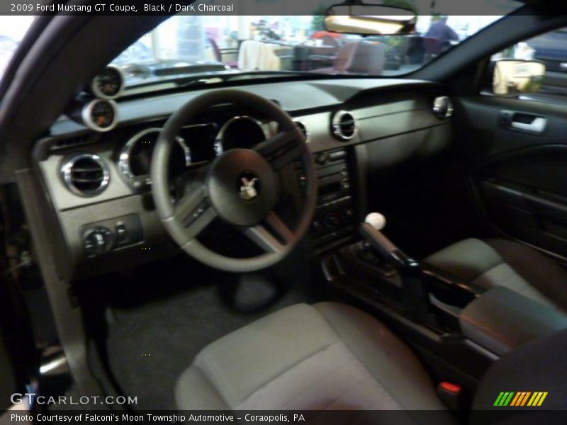 Black / Dark Charcoal 2009 Ford Mustang GT Coupe