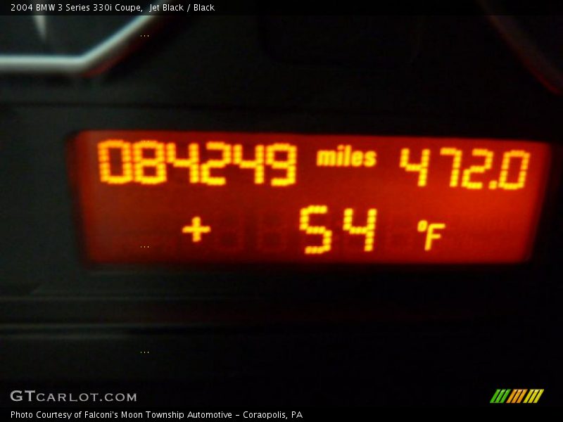 Jet Black / Black 2004 BMW 3 Series 330i Coupe