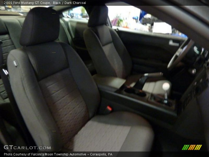 Black / Dark Charcoal 2009 Ford Mustang GT Coupe