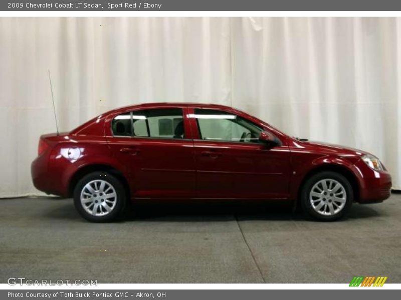 Sport Red / Ebony 2009 Chevrolet Cobalt LT Sedan