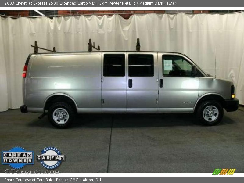 Light Pewter Metallic / Medium Dark Pewter 2003 Chevrolet Express 2500 Extended Cargo Van