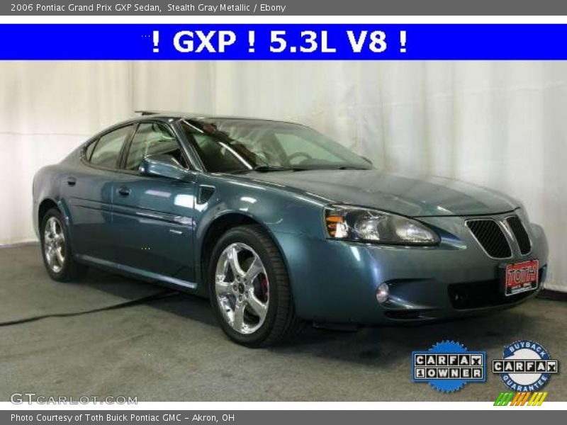 Stealth Gray Metallic / Ebony 2006 Pontiac Grand Prix GXP Sedan