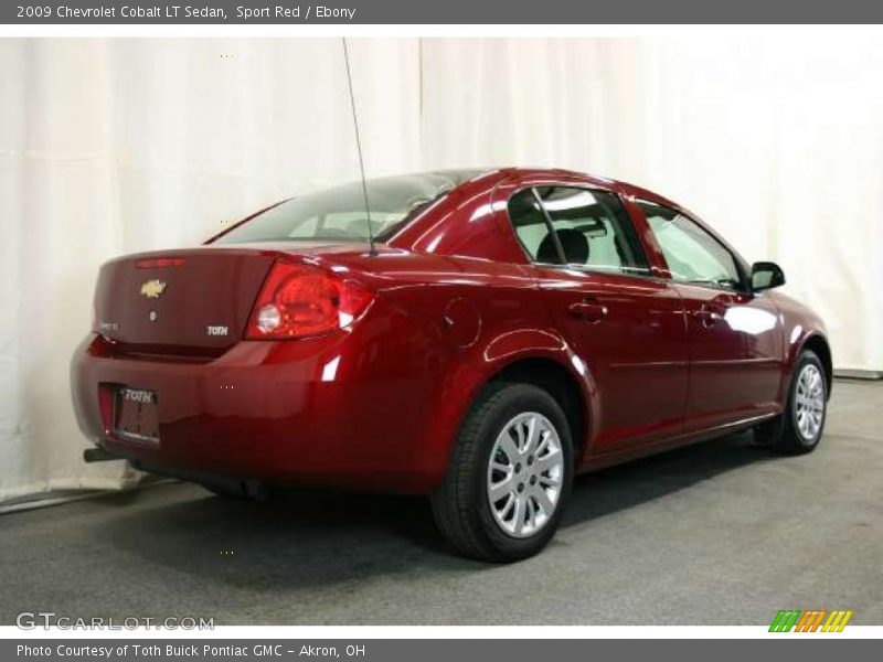 Sport Red / Ebony 2009 Chevrolet Cobalt LT Sedan