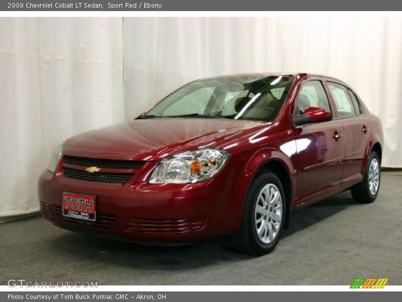 Sport Red / Ebony 2009 Chevrolet Cobalt LT Sedan